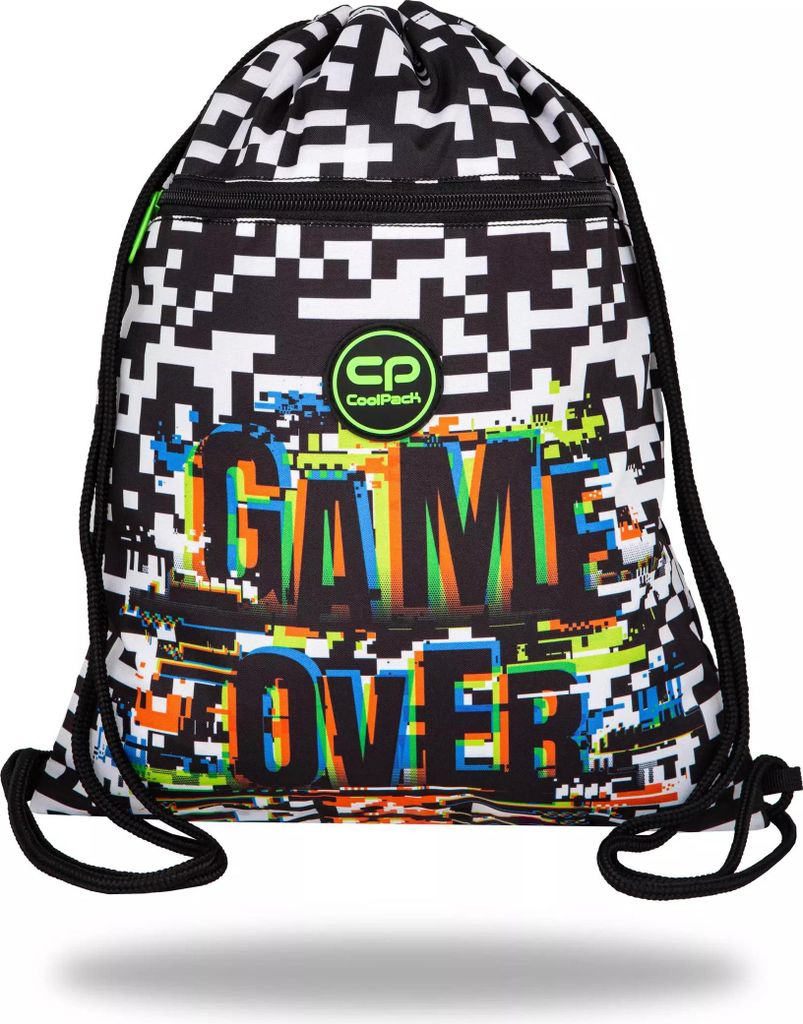 Coolpack Vert Game Over Schuhbeutel aus Polyester, 32,5 x Produktbild 