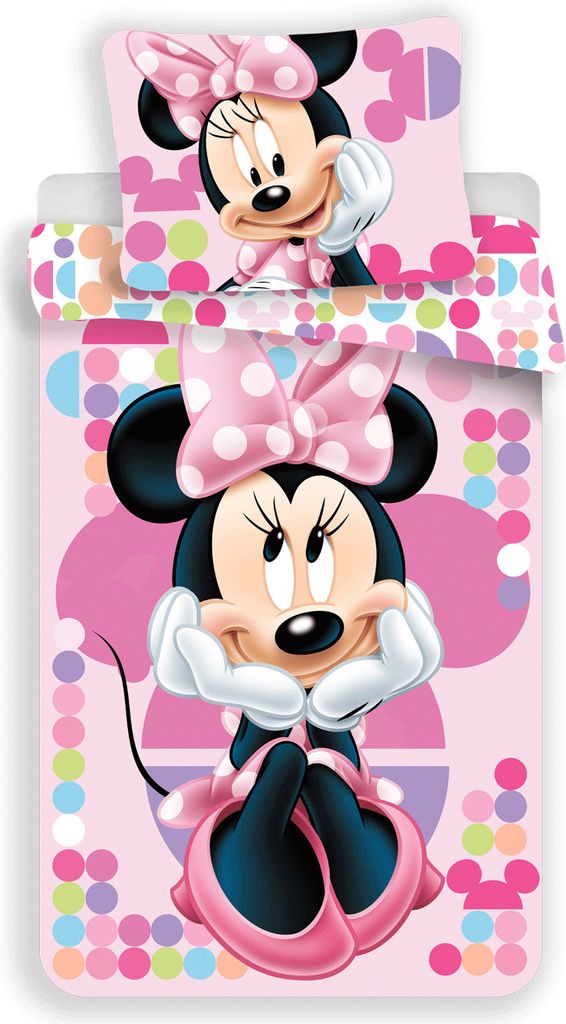 Pościel Myszka Minnie - Colour Dots Zdjęcie produktu 