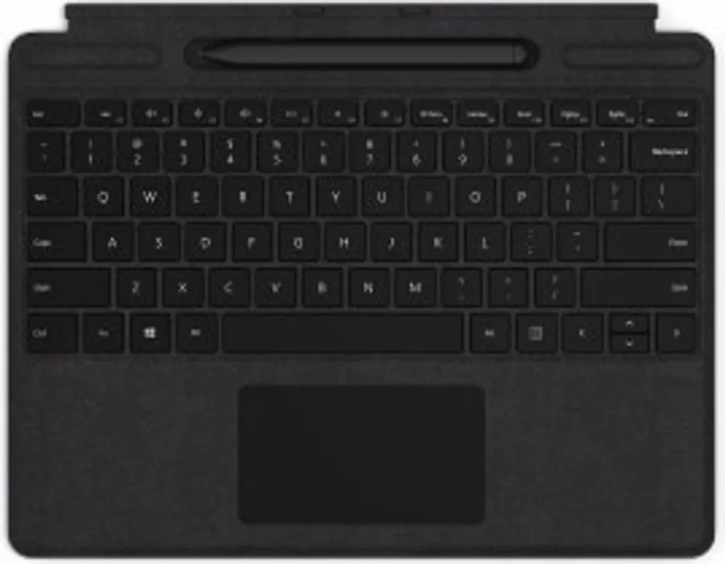 Clavier Surface Pro X avec Stylet pour Travail Mobile Noir AZERTY Belge