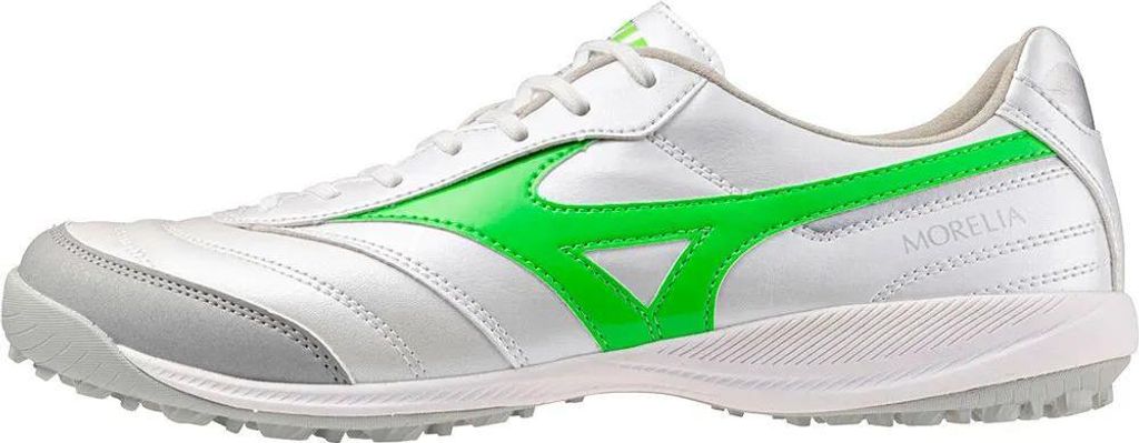 Mizuno Morelia Sala Pro Tf - Weiß/Neongrün/Galaxysilber, Produktbild 