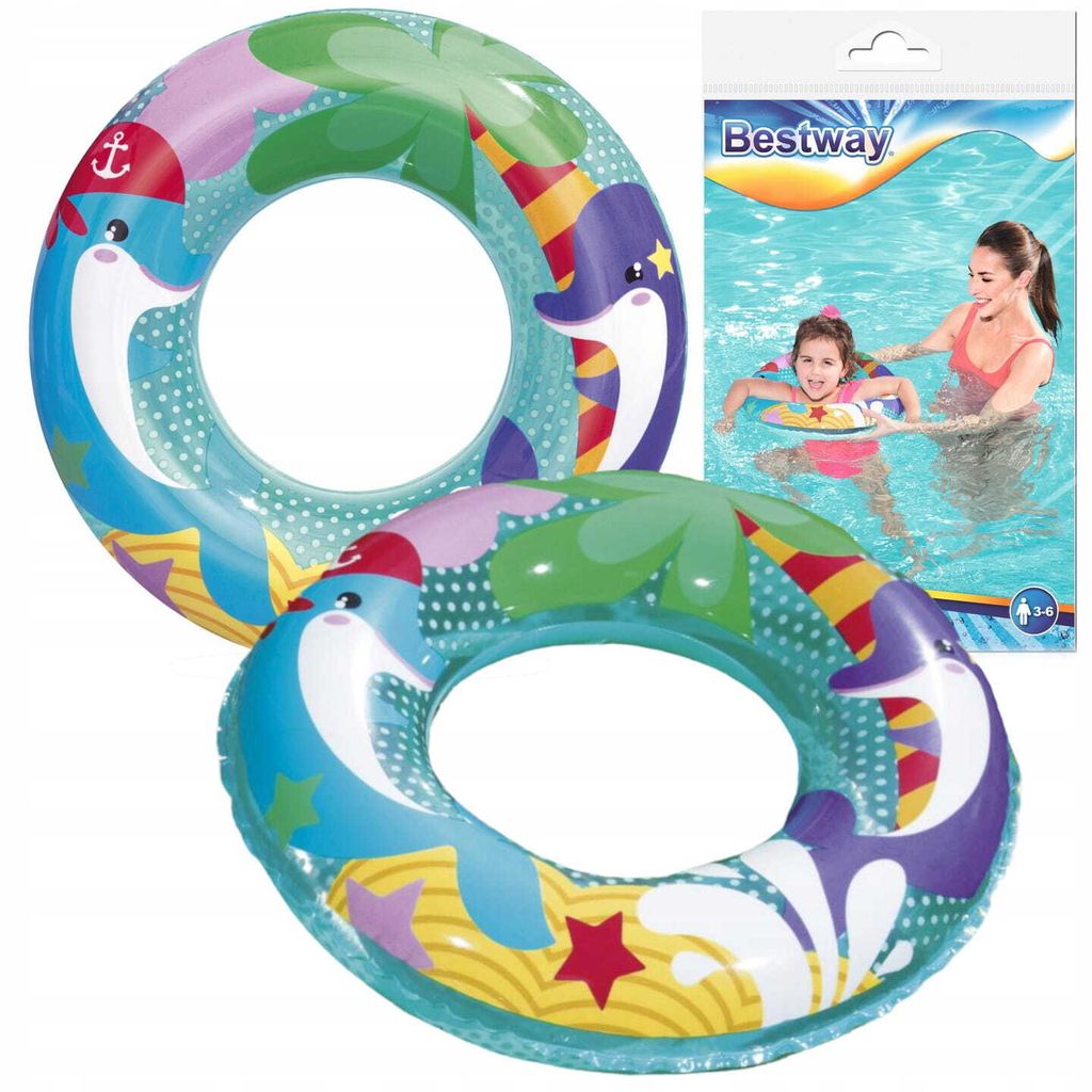 Dmuchane koło do pływania BESTWAY Sea Creature - 51 cm - Zdjęcie produktu 38