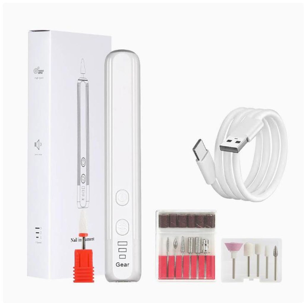 Nagelbohrer Tragbares elektrisches Maniküre-Werkzeugset Nagelschleifer für den Heimgebrauch im Salon