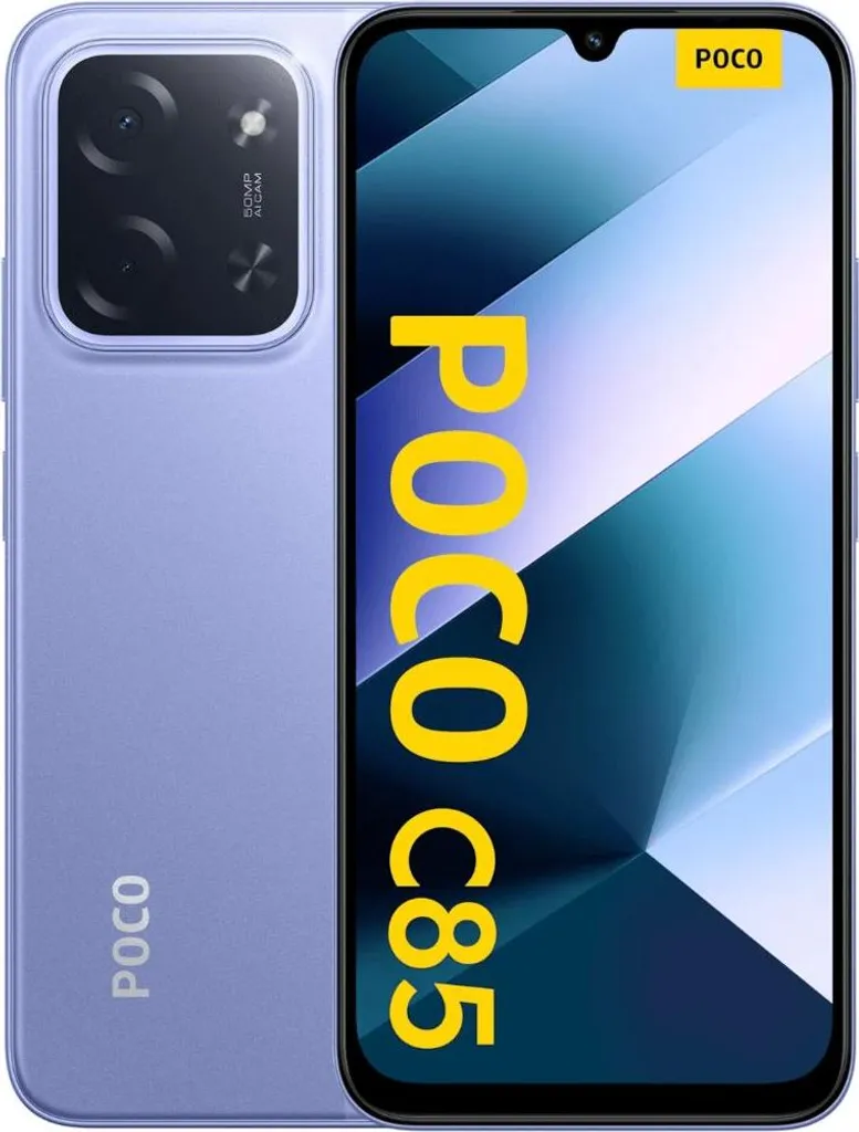 Poco C85 Purple 256GB - Smartphone Elegante e Potente Xiaomi Poco