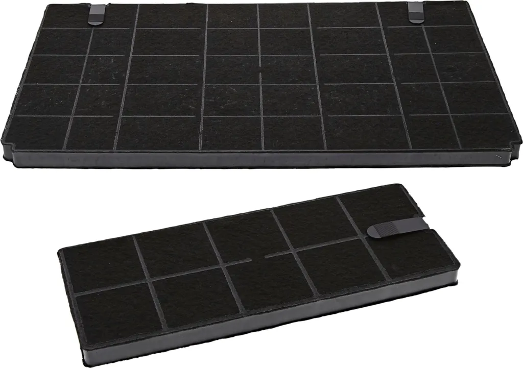 Filtre hotte AEG MCFB63ST pour recyclage d'air cuisine noir 532 mm