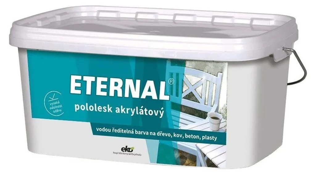 Peinture acrylique satinée ETERNAL AUSTIS pour murs et boiseries