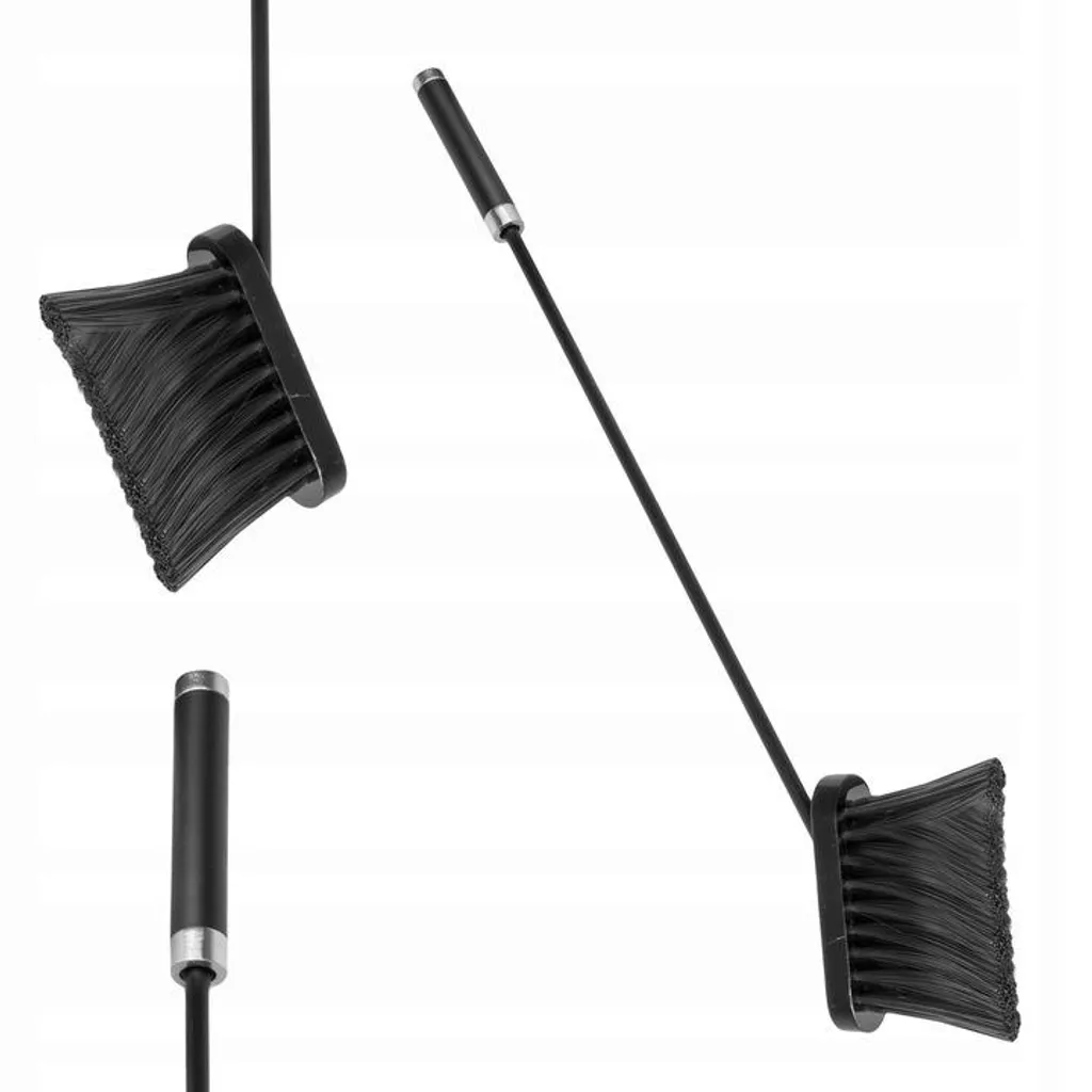 Accessoires pour cheminée en fer forgé avec support stable 5 pcs - 2