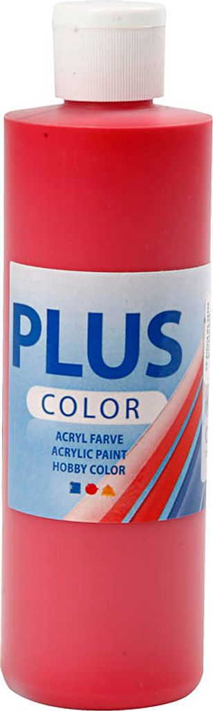 Plus Color Acrylfarbe, Purpurrot, 250 ml 1 Flasche Produktbild 