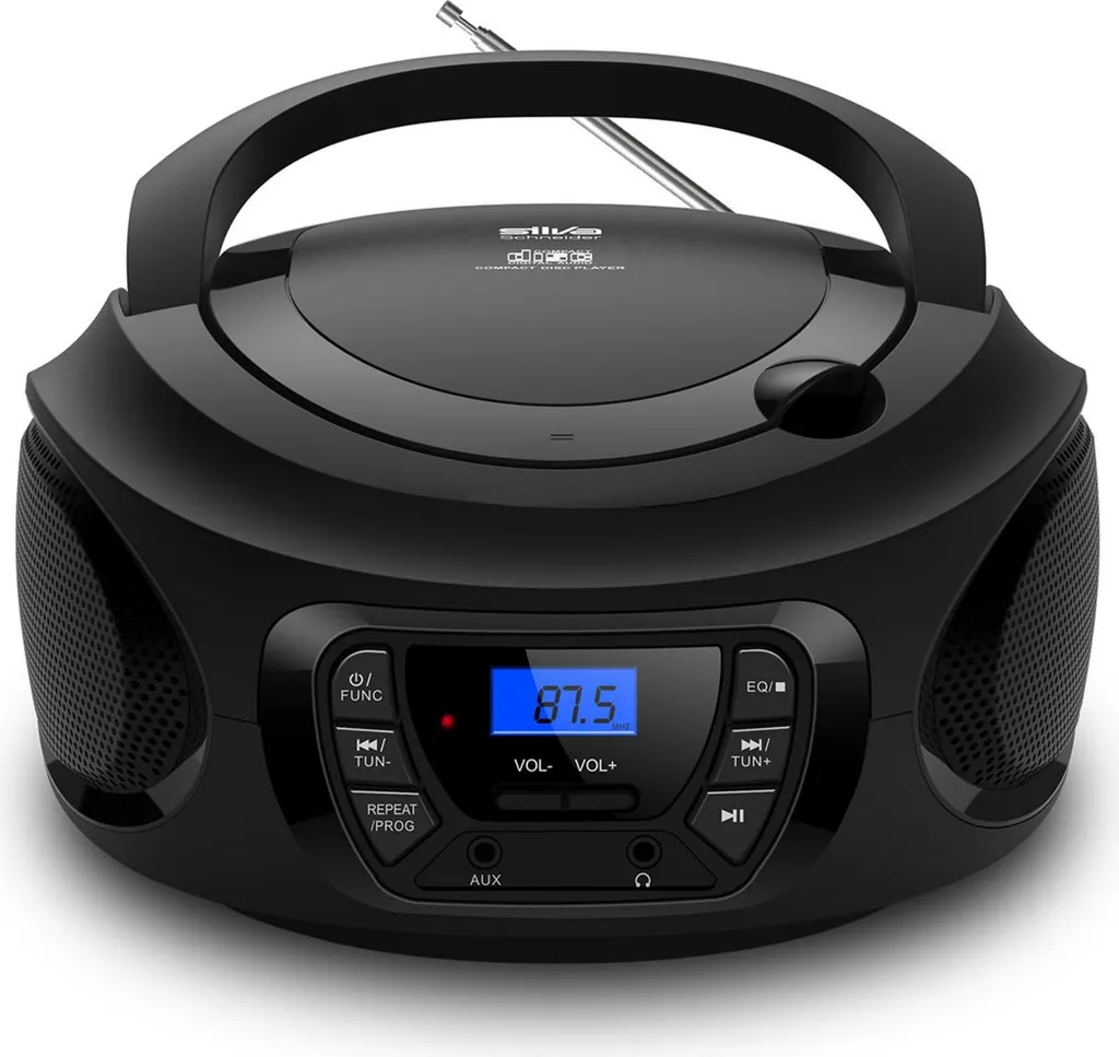 Radio CD Silva Schneider PCD 25.1 noir : fini les parasites en FM