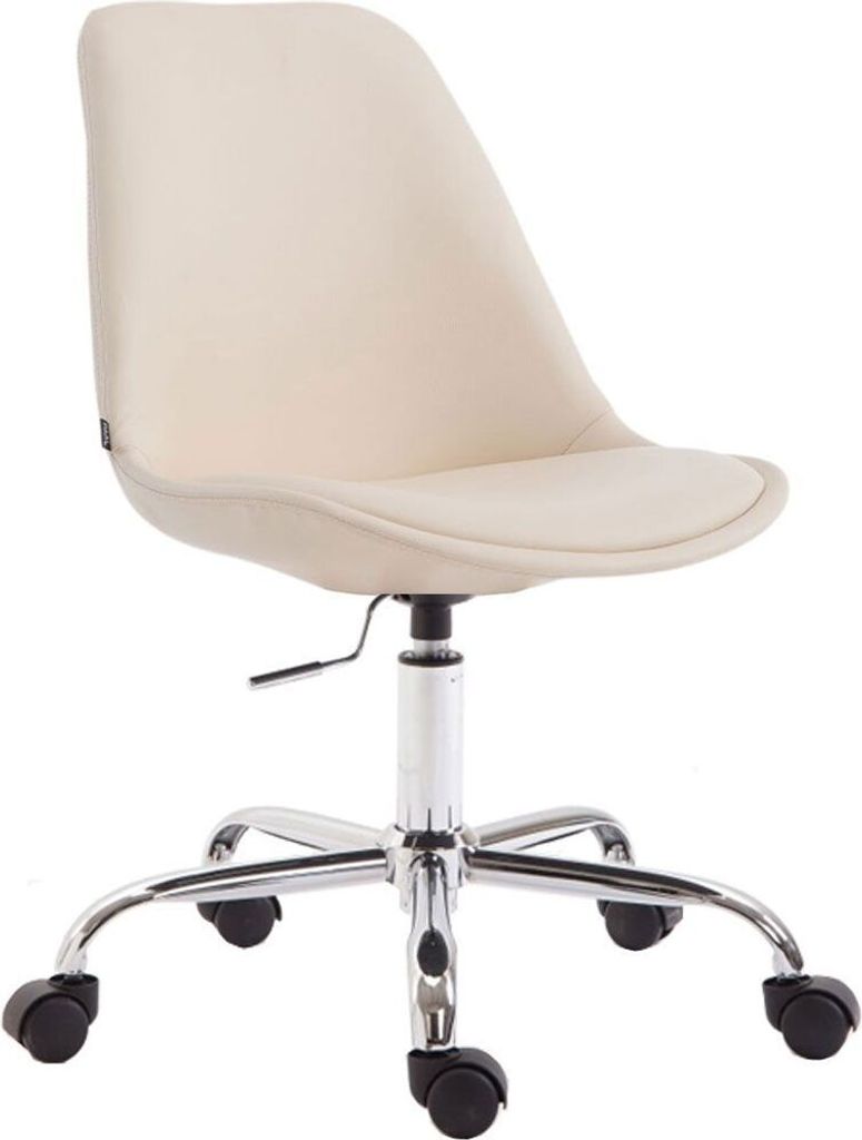 Bürostuhl Toulouse Kunstleder creme