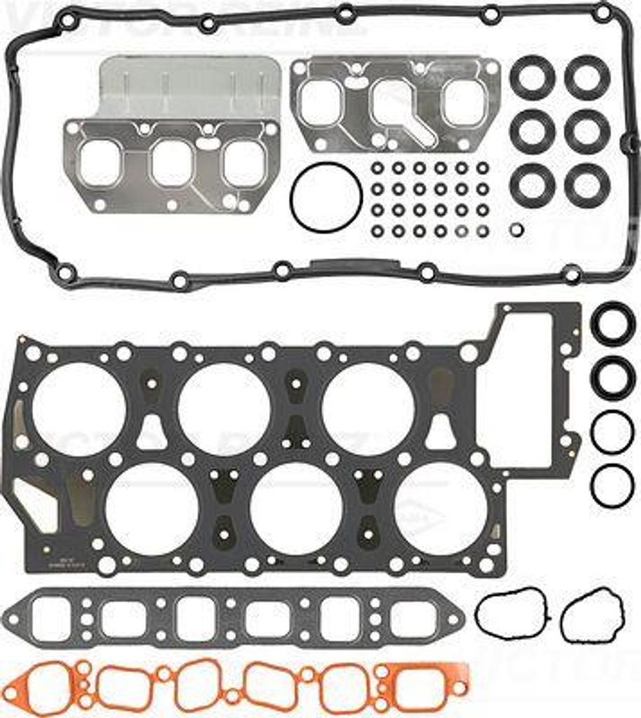 VICTOR REINZ 02-34265-02 Dichtungssatz, Zylinderkopf OE kompatibel mit Galaxy, Alhambra, Leon, Bora, California T4, Golf IV, Sharan, Transporter I...