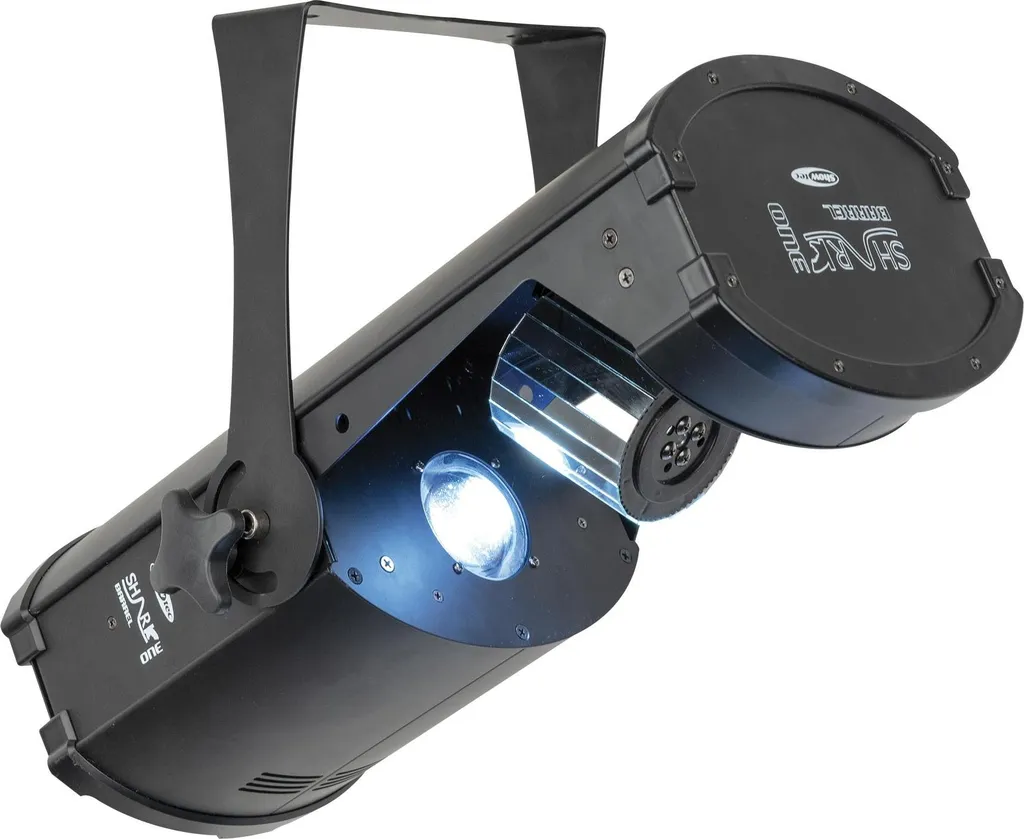 Showtec Shark Barrel One 100W - Scanner LED avec Prisme et Gobos Pro