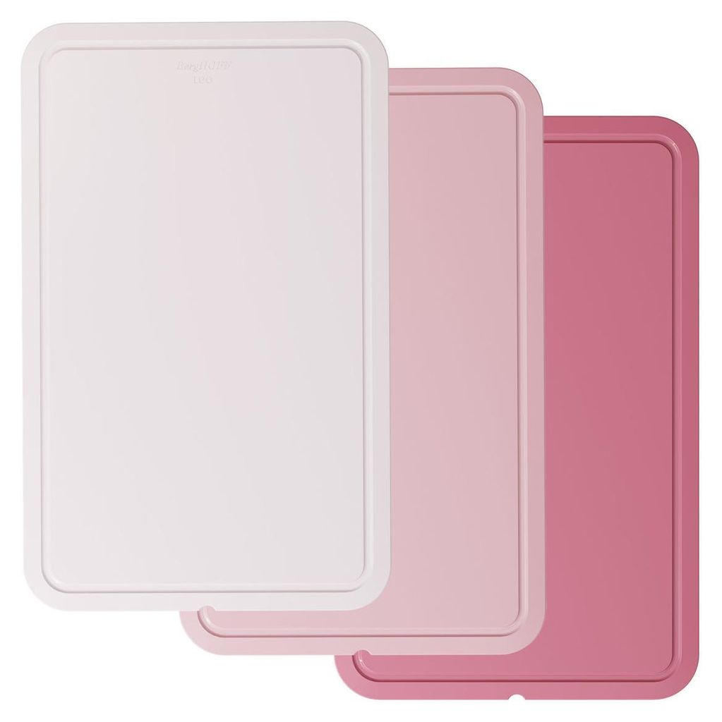 BergHOFF LEO 3-teiliges Schneidebrett-Set Legacy – Pink