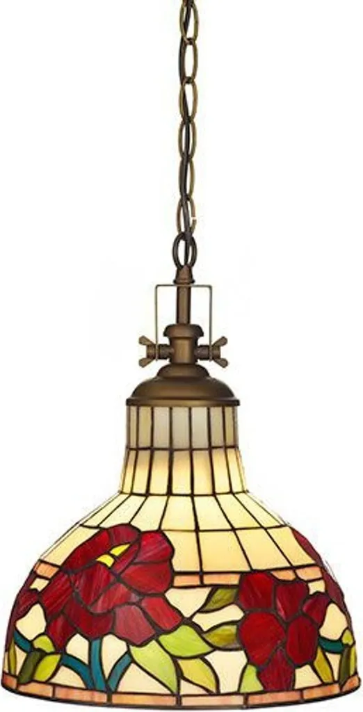Lampe de Cuisine Suspendue Style Tiffany pour Ambiance Loft Industrielle