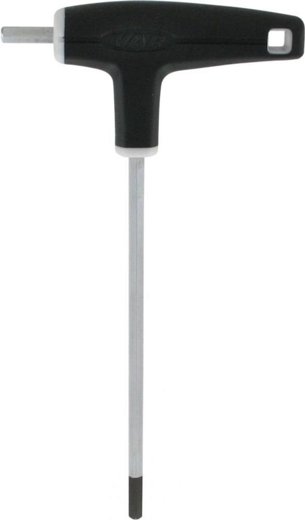 VAR Innensechskantschlüssel CL-18000 4 mm - ergonomischer T-Griff für präzise...