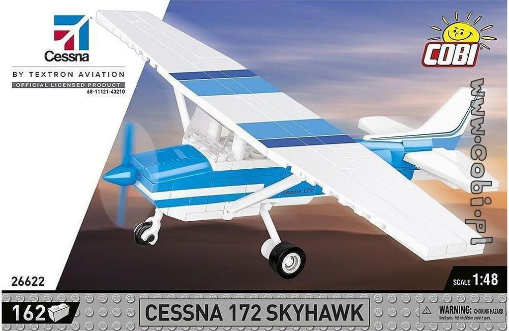 COBI Cessna 172 Skyhawk, Bausatz, 5 Jahr(e), 162 Stück(e) Produktbild 