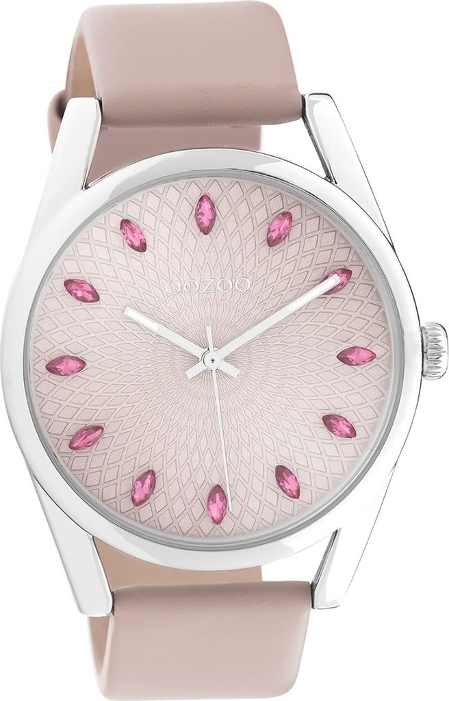 Oozoo Damen Armbanduhr Timepieces Analog Leder rosa Produktbild 
