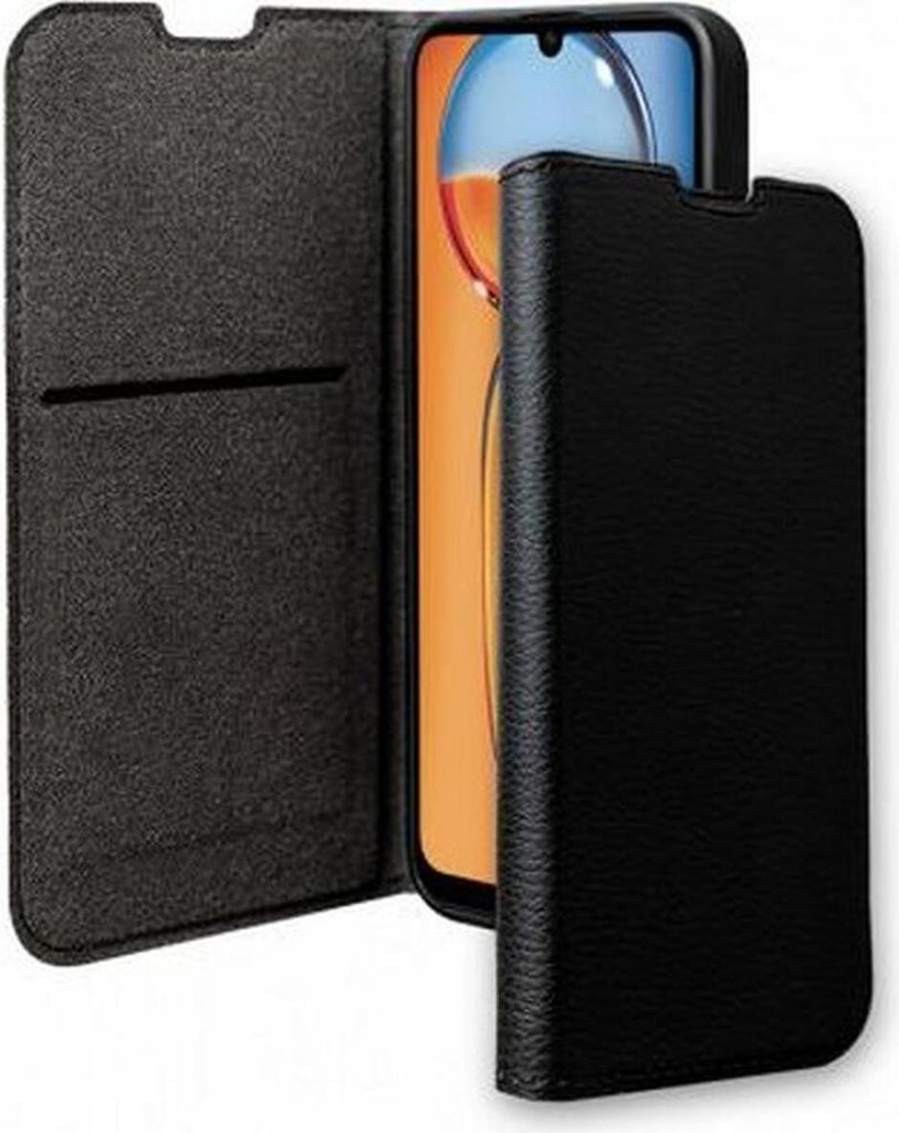 BigBen Connected, Tasche für Xiaomi Redmi 13C 4G/5G Folio Wallet mit Kartenhalter, Schwarz