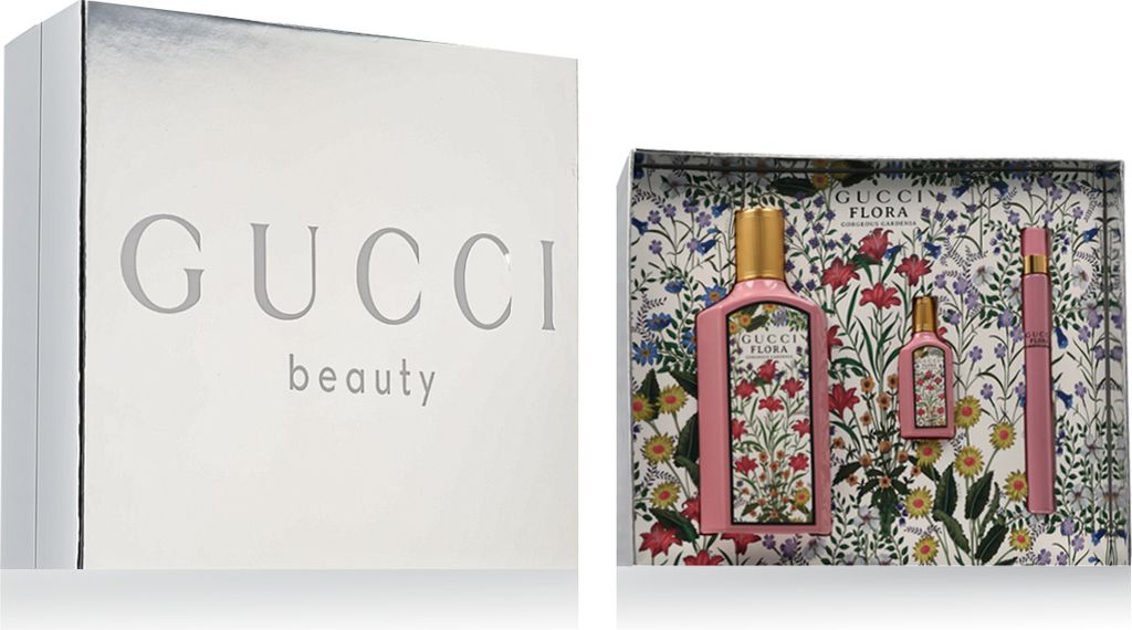 Gucci Flora Gorgeous Gardenia EDP 100 ml + EDP MINI 10 ml + Produktbild 