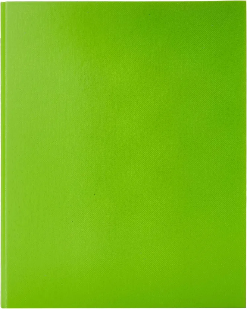 Classeur à 4 anneaux vert haute résistance format A4 pour archivage