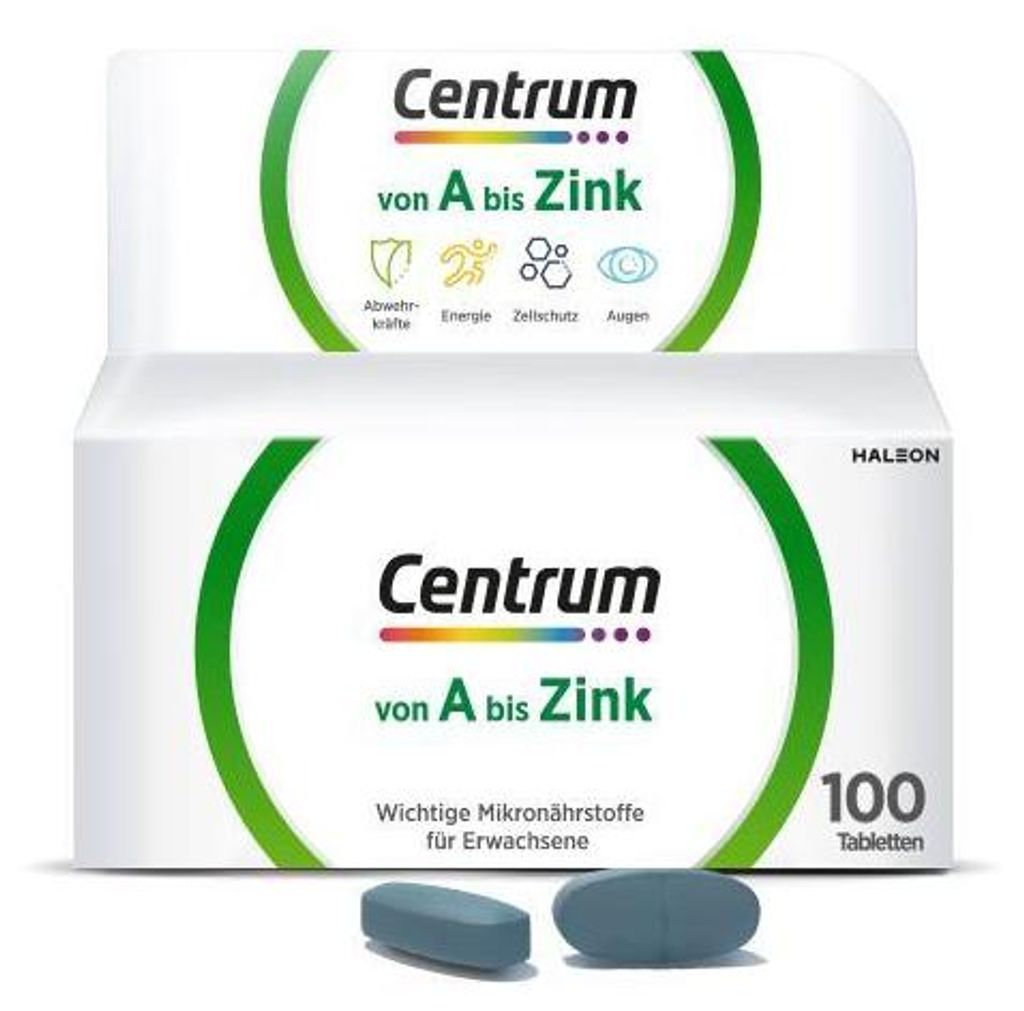 Centrum A-Zink Tabletten 100 St Produktbild 
