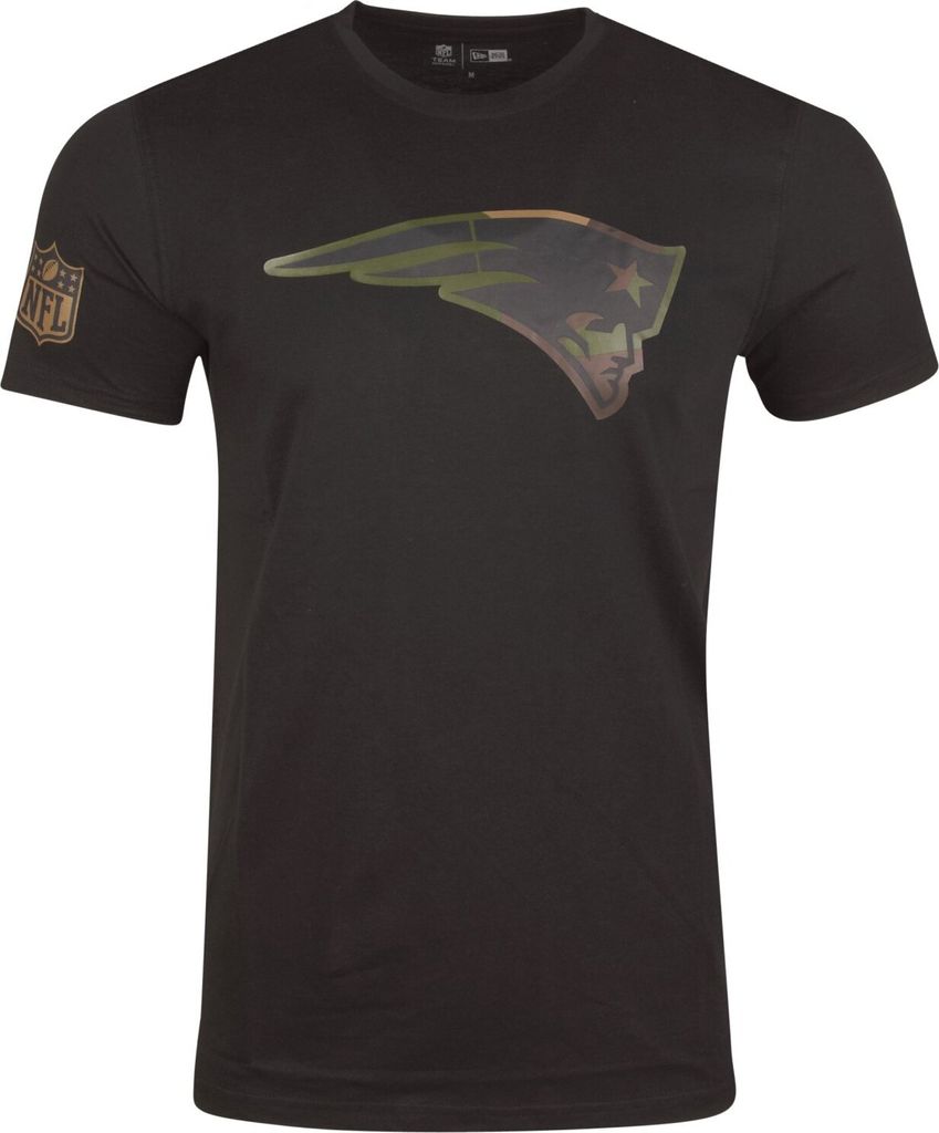 New Era Shirt - NFL New England Patriots schwarz / wood - M Produktbild 