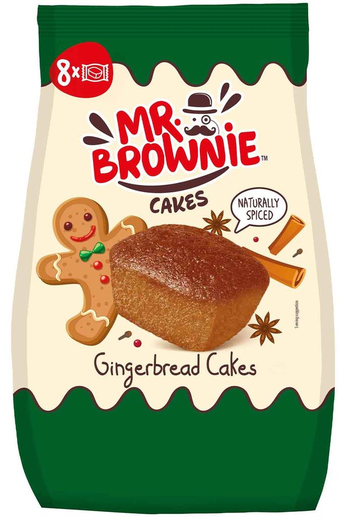 Mr. Brownie Gingerbread Cakes 200g Produktbild 