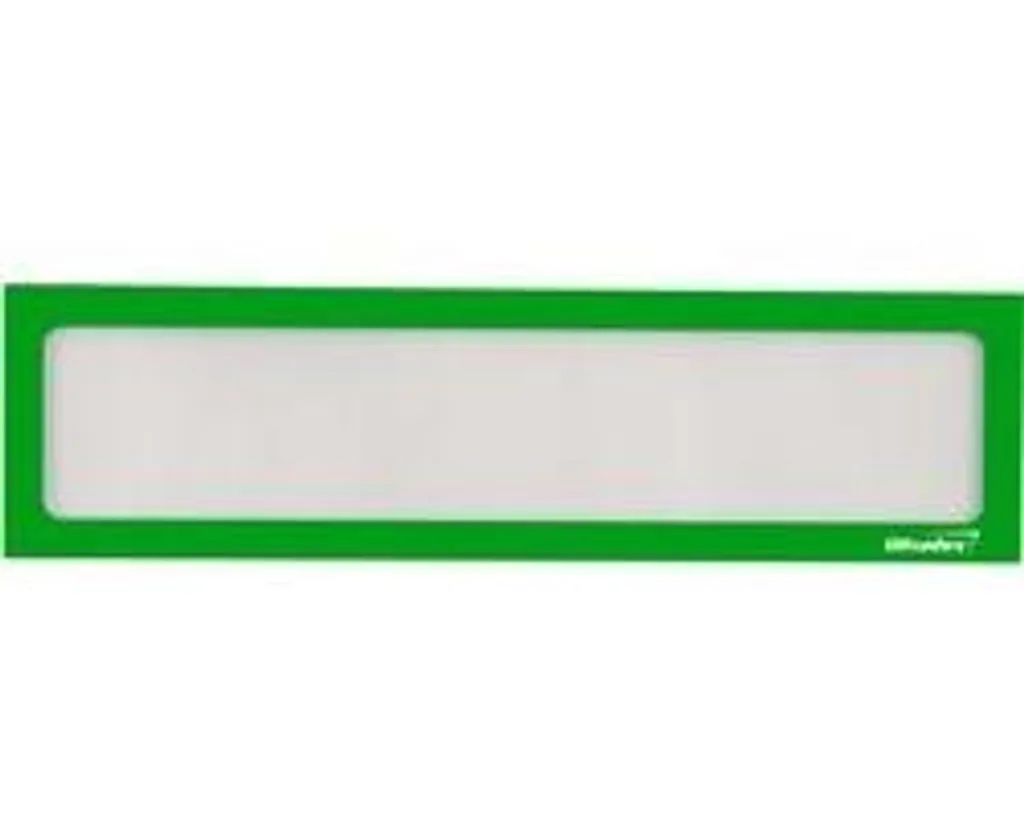 Cadre magnétique pour document A4/A3, signalétique Jaune/Vert