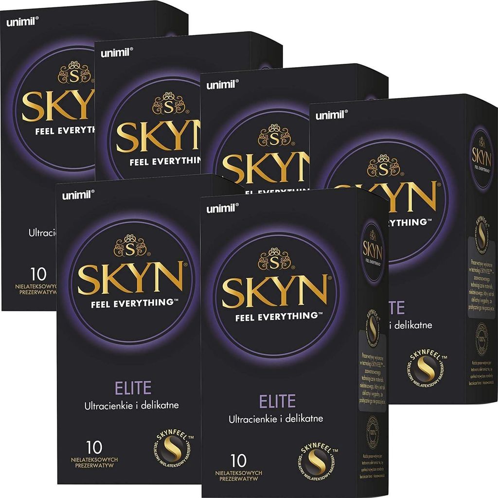 60 Stück SKYN Elite Kondome Skynfeel Latexfrei Extra Dünn Produktbild 
