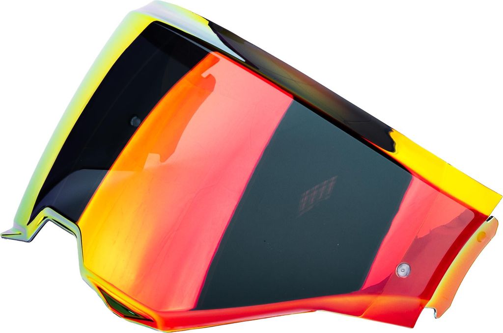 Scorpion KDF18-1 Exo-Tech / Carbon Visier, rot, Produktbild 