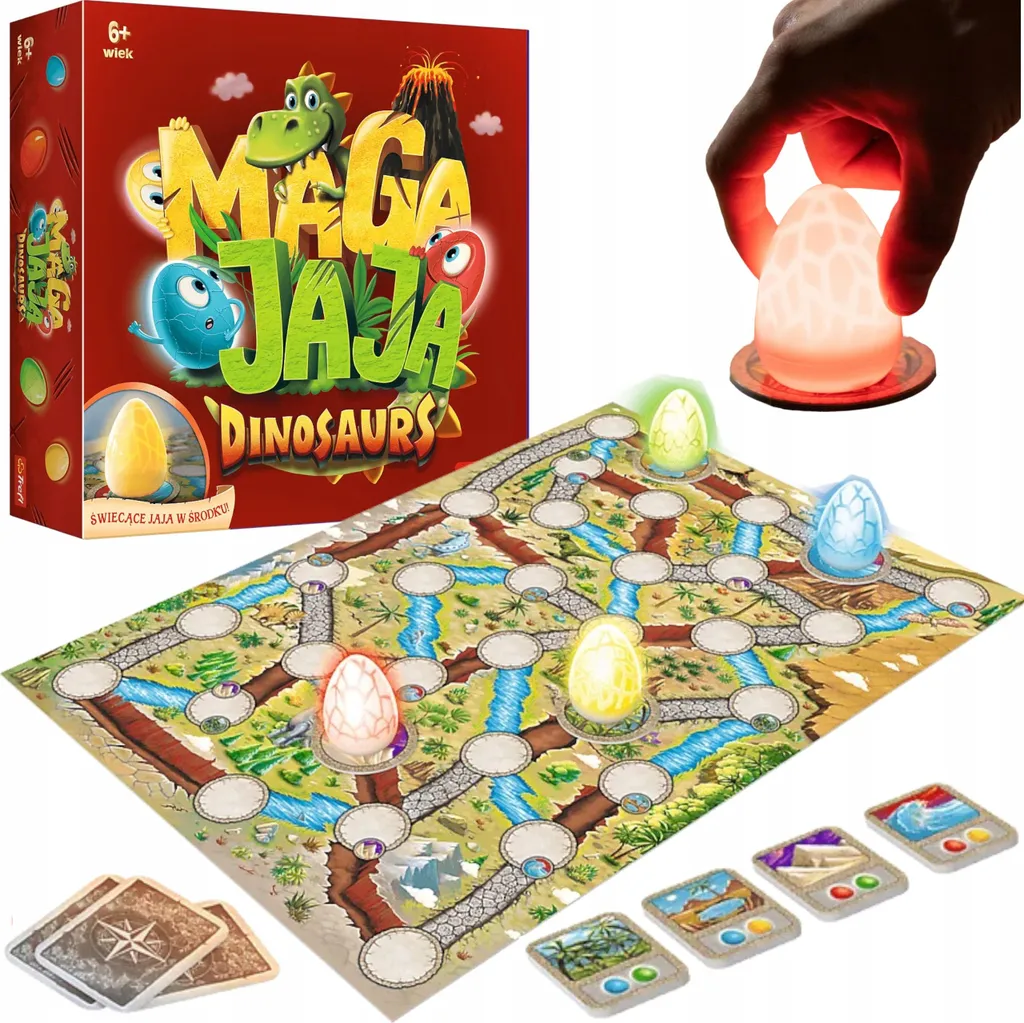 Magajaja Dinosaures Trefl - Un Jeu de Société Captivant pour vos Enfants