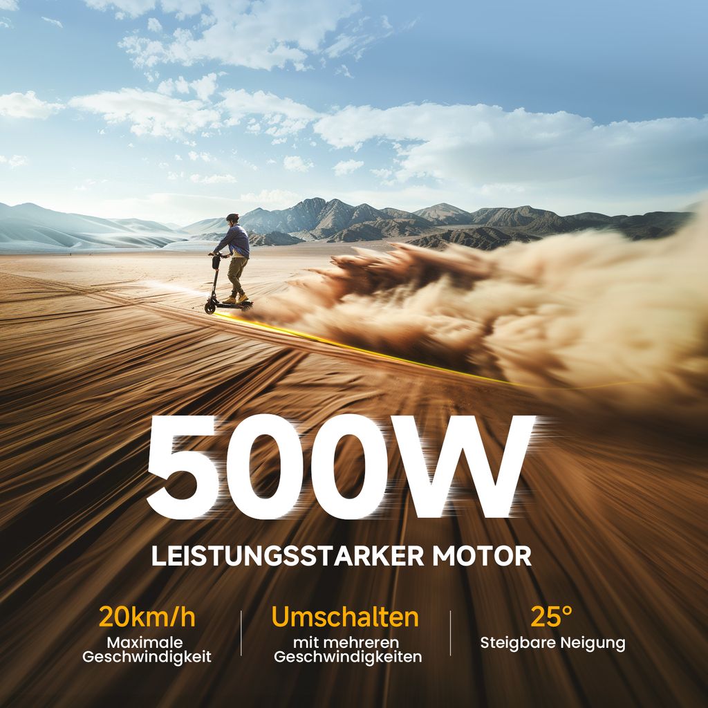Elektroscooter offroad E-Scooter 10 Zoll, 48V 80km Produktbild 9