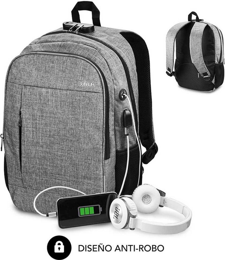 SUBBLIM SUB-BP-1UL0001, Stadt, Uni, 39,6 cm (15.6"), Produktbild 