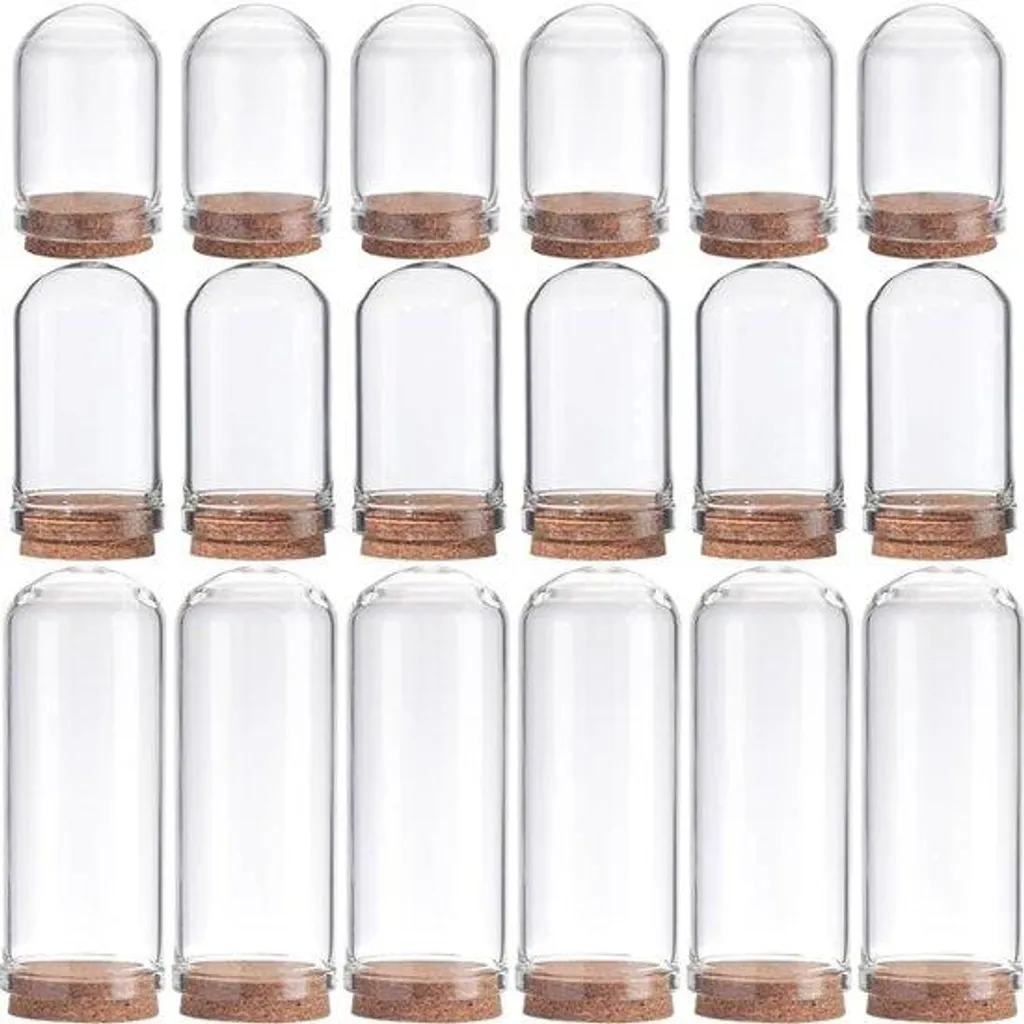 Cloche en verre de protection anti-poussière pour vos bibelots