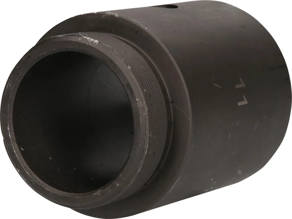 Rallonge 85 mm pour cloche d'extracteur en acier chromé haute densité