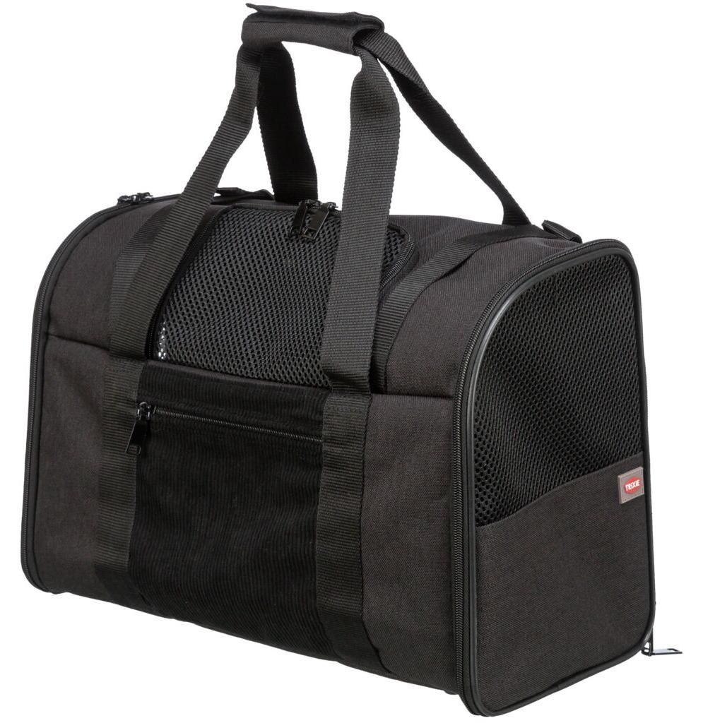 TRIXIE Rucksack Connor - schwarz/grau - 42 × 29 × 21 cm Produktbild 