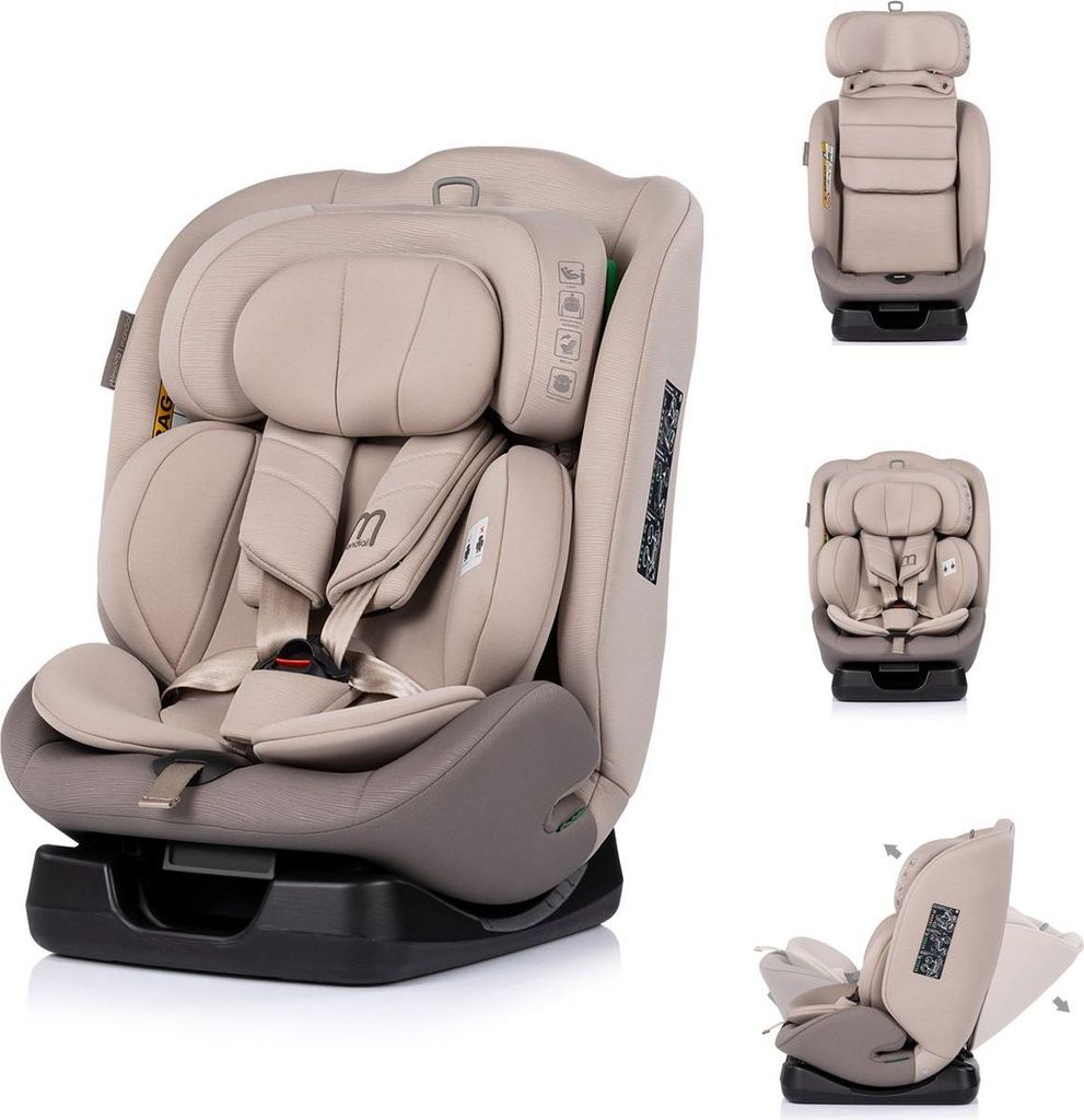 CHIPOLINO Autositz Mondial i-Size 40-150 cm Latte