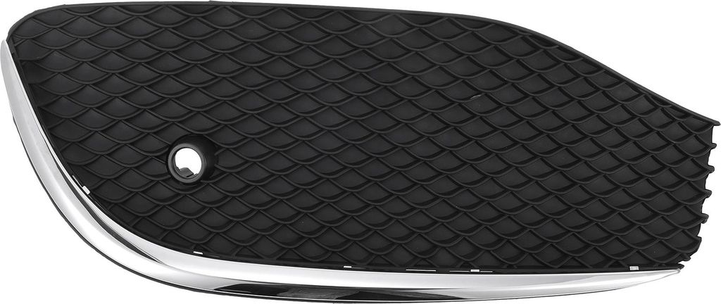 Nebelscheinwerfergrill Frontstoßstange Nebelscheinwerferabdeckung Einsätze Nr. 2138851122 für Mercedes-Benz E-Klasse 2016-2020 Schwarz, Silberto...