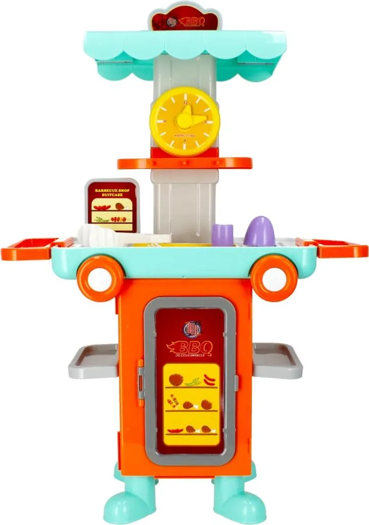 Grill et Supermarché 2 en 1 Auto Mega Creative - Set de Jeu Complet - 3