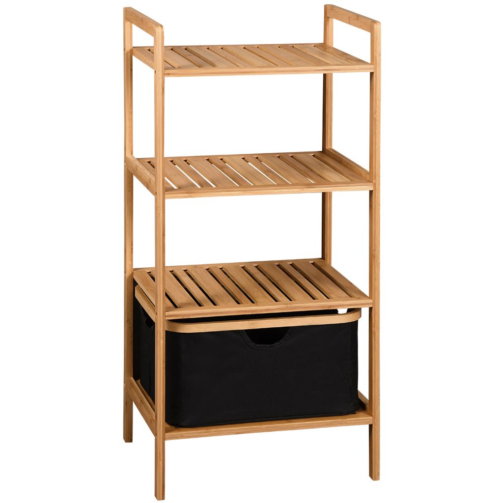 KESPER Bambusový Regál S Košom 935 X 44 X 34 cm 19438 Obrázok produktu 