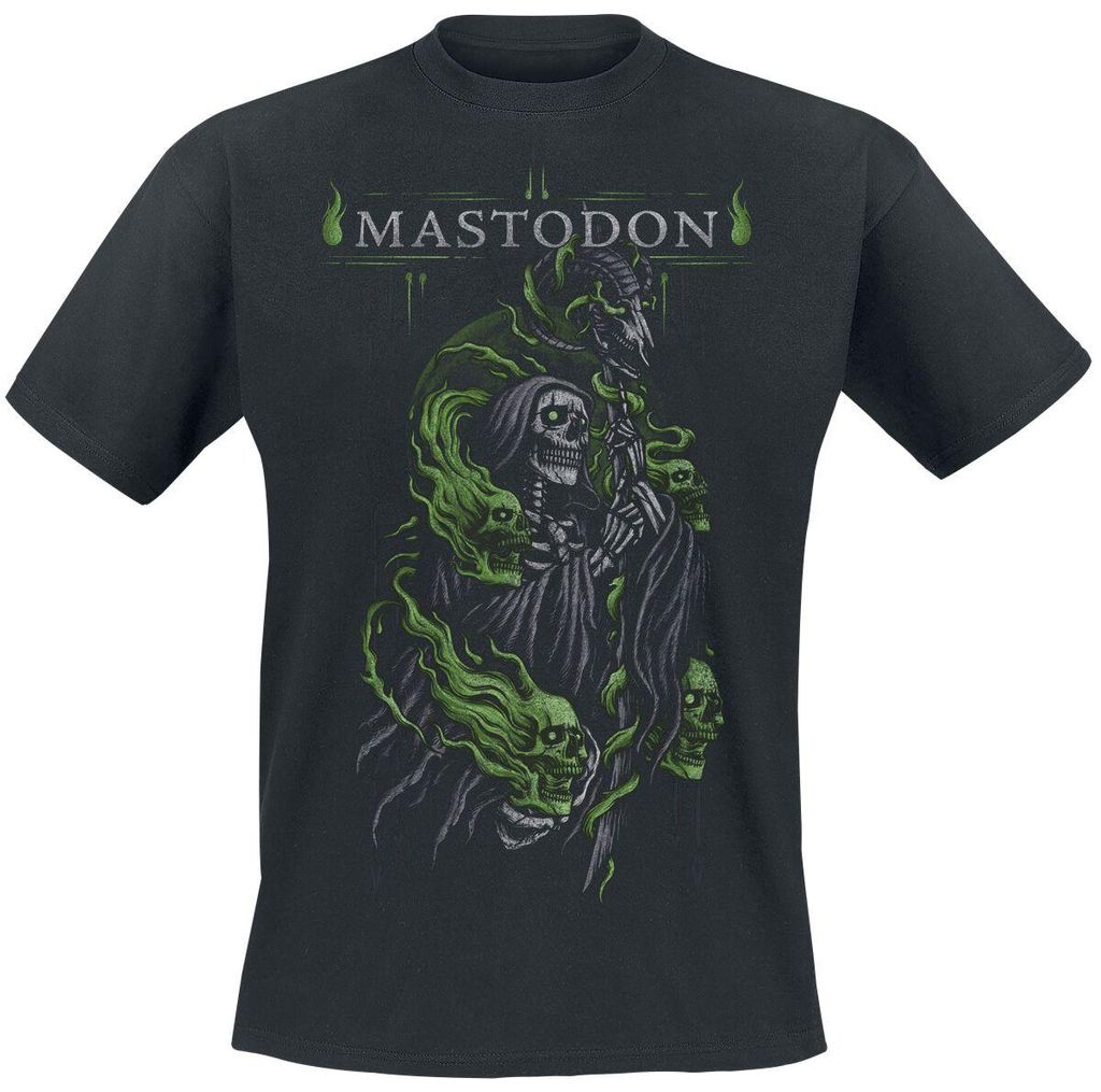Mastodon T-Shirt Herren Dicky Reaper schwarz M