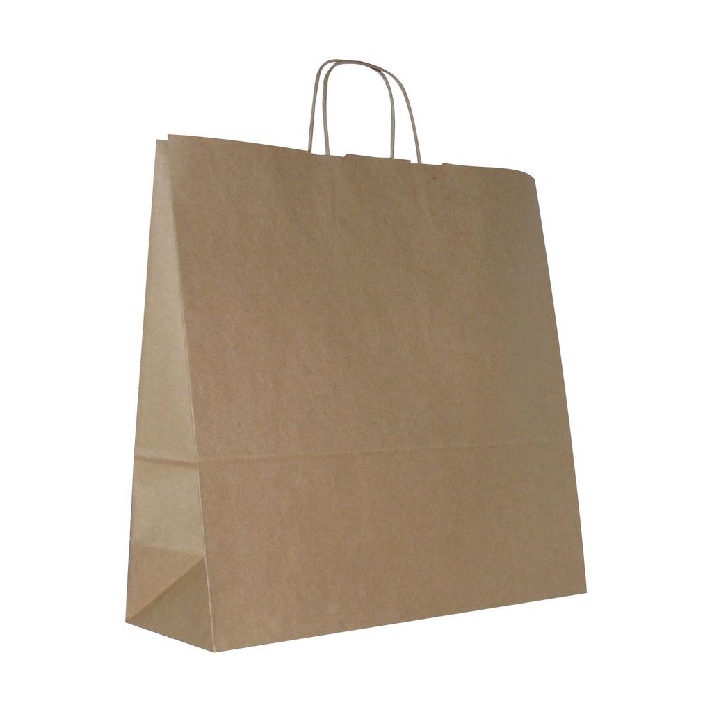 Papiertüte 40 x 14 x 40 cm, 200 Stück, beige AWIH