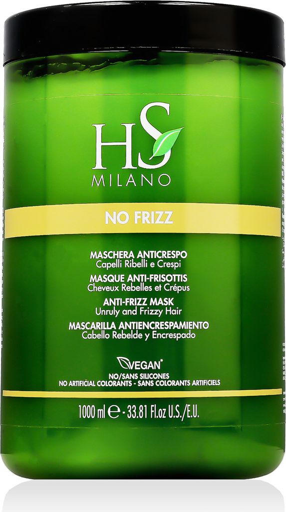 HS MILANO No Frizz Masque anti-frisottis 1000 ml Image du produit 