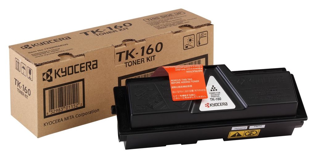 KYOCERA TK-160 kaseta z tonerem 1 szt. Oryginalny Czarny Zdjęcie produktu 