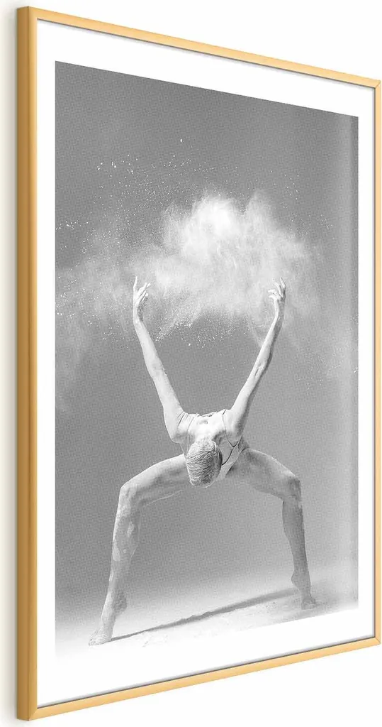 Offerta Poster Amazing Pose 60x90 cm Cornice Oro - Edizione Limitata