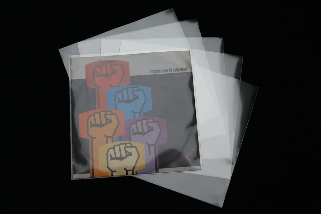 Premium Single Schutzhüllen hoch transparent 185x185 mm Produktbild 