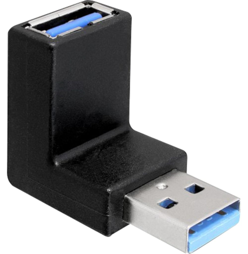 Delock - USB-Adapter - USB Typ A (M) zu USB Typ A (W) - USB 3.0 - Schwarz