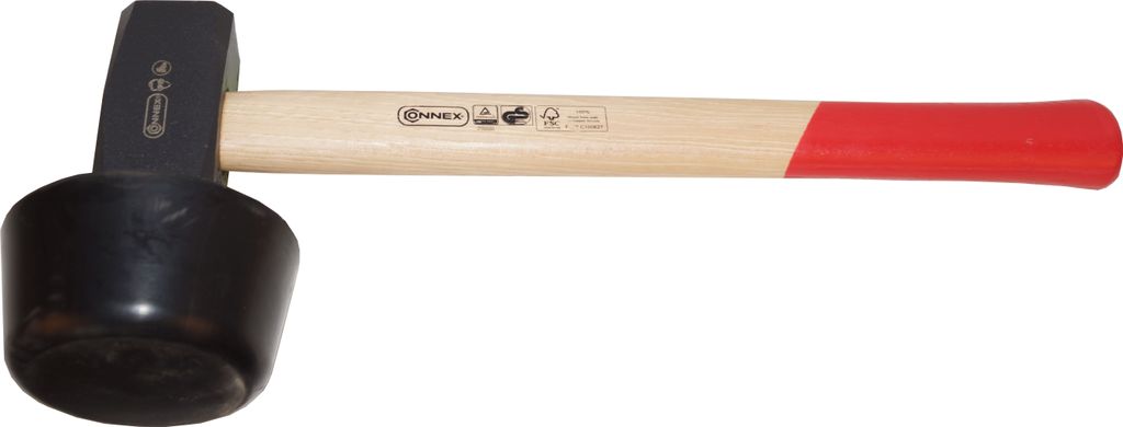 CONNEX Plattenverlegehammer 2400g, rund, COX622256 Produktbild 