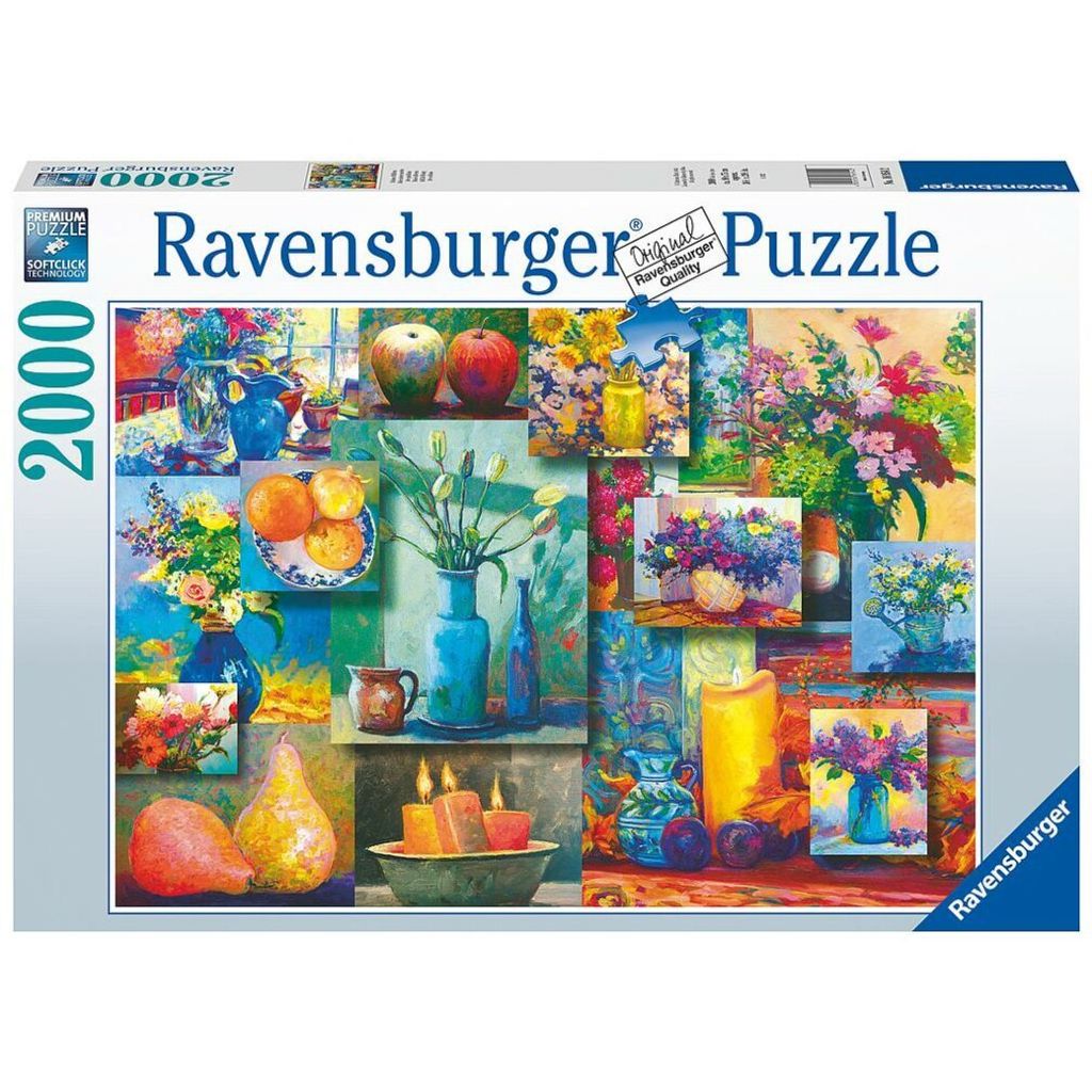 Ravensburger Puzzle 2000 Still Life Beauty 12+ Yearbeschädigt