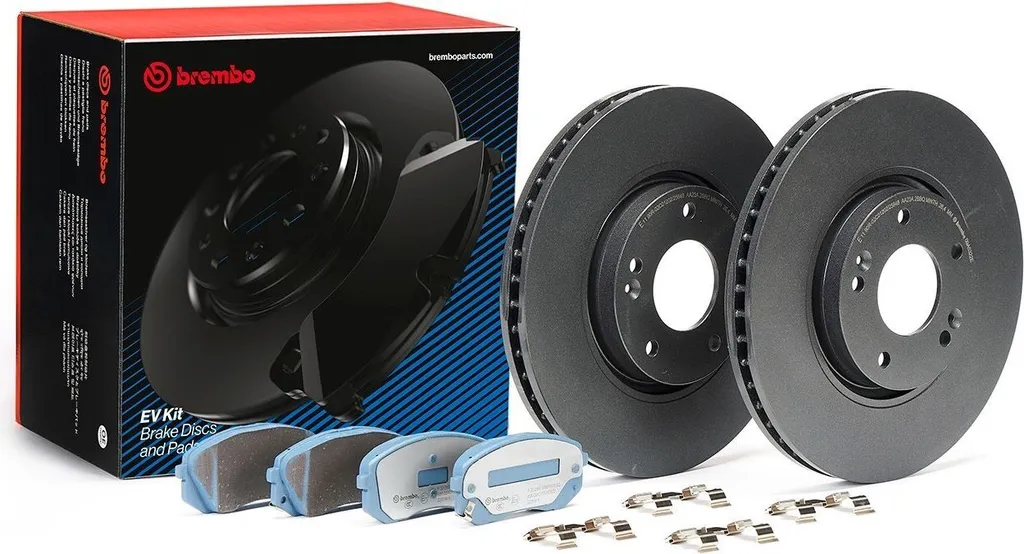 Kit Freinage Complet : Disques avec Vis et Plaquettes de Freins Inclus