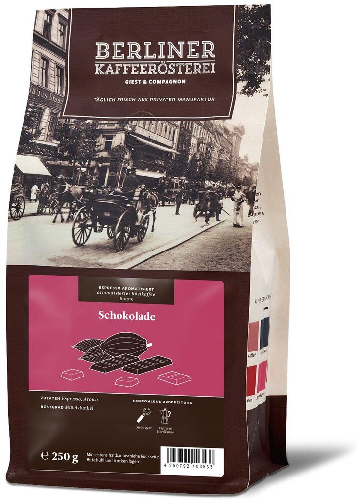 Berliner Kaffeerösterei - aromatisierter Espresso Produktbild 